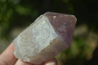 Natural Single Jacaranda Amethyst Crystals  x 12 From Zambia - Toprock Gemstones and Minerals 