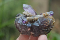 Natural Conglomerate Amethyst Clusters (Man Made) x 6 From Chiredzi, Zimbabwe - TopRock