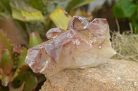 Natural Red Hematite Quartz Clusters  x 4 From Karoi, Zimbabwe - TopRock