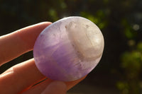 Polished Rare Gemmy Amethyst Palm Stones x 24 From Madagascar - TopRock