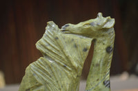 Polished Leopard Stone Giraffe Carving  x 1 From Zimbabwe - TopRock