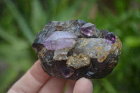 Natural Conglomerate Amethyst Clusters (Man Made) x 6 From Chiredzi, Zimbabwe - TopRock