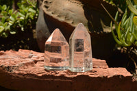 Polished Clear Quartz Crystal Points x 24 From Madagascar - TopRock