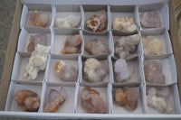 Natural Small Mixed Spirit Quartz Clusters  x 20 From Boekenhouthoek, South Africa - Toprock Gemstones and Minerals 