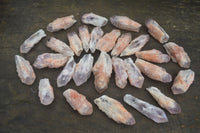 Natural Single Sugar Amethyst Crystals  x 70 From Zambia - Toprock Gemstones and Minerals 