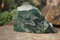 Polished Emerald Mtorolite Plates  x 5 From Zimbabwe