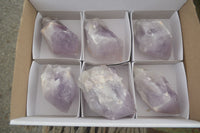 Natural Large Jacaranda Amethyst Crystals  x 6 From Zambia - Toprock Gemstones and Minerals 