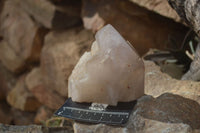 Polished Smokey Quartz Points x 3 From Angola