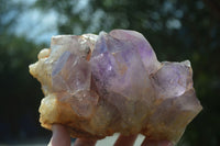 Natural Jacaranda Amethyst Clusters  x 2 From Mumbwa, Zambia - TopRock