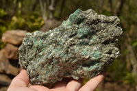 Natural Green Emeralds In Mica Schist Matrix Free Forms  x 3 From Sandawana, Zimbabwe - TopRock