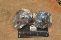 Natural Silver Lead Galena Specimens (Some With Copper) x 6 From Namibia - TopRock