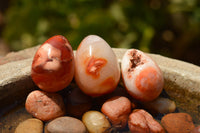 Polished Beautiful Selection Of Carnelian Agate Eggs  x 20 From Madagascar - TopRock