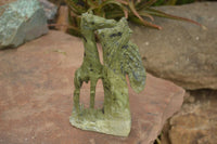 Polished Leopard Stone Giraffe Carving  x 1 From Zimbabwe - TopRock