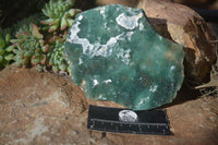 Natural Emerald Mtorolite / Emerald Chrysoprase Plates  x 3 From Zimbabwe