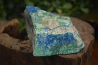 Natural Azurite & Malachite On Dolomite Specimens  x 12 From Kaokoveld, Namibia - Toprock Gemstones and Minerals 