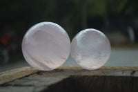 Polished Rare Star Rose Quartz Spheres  x 6 From Ambatondrazaka, Madagascar - Toprock Gemstones and Minerals 