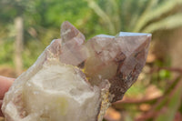 Natural Red Hematite Quartz Clusters  x 4 From Karoi, Zimbabwe - TopRock