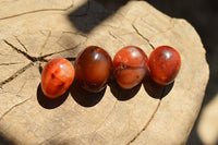 Polished Beautiful Selection Of Carnelian Agate Eggs  x 20 From Madagascar - TopRock