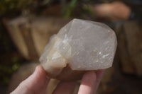 Polished Smokey Quartz Points x 3 From Angola