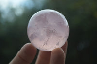 Polished Rare Star Rose Quartz Spheres  x 6 From Ambatondrazaka, Madagascar - Toprock Gemstones and Minerals 