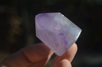 Polished Small Window Amethyst Points x 12 From Ankazobe, Madagascar