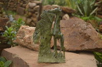 Polished Leopard Stone Giraffe Carving  x 1 From Zimbabwe - TopRock