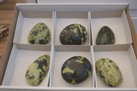 Polished  Spotted Leopard Stone Gallets  x 6 From Zimbabwe