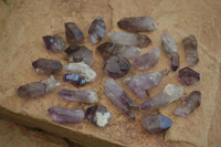 Natural Smokey Amethyst Crystals  x 35 From Chiredzi, Zimbabwe