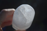 Polished Rock Crystal Quartz Standing Free Forms  x 4 From Madagascar - Toprock Gemstones and Minerals 