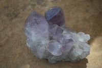 Natural Jacaranda Amethyst Clusters  x 3 From Mumbwa, Zambia - Toprock Gemstones and Minerals 