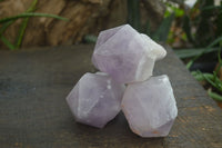 Natural Large Jacaranda Amethyst Crystals  x 6 From Zambia - Toprock Gemstones and Minerals 