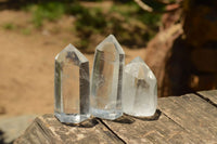 Polished Clear Quartz Crystal Points x 24 From Madagascar - TopRock