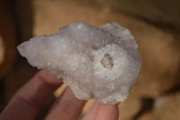 Natural Pale Lilac Spirit Quartz Clusters x 12 From Boekenhouthoek, South Africa