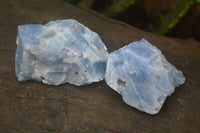 Natural New Sky Blue Calcite Specimens With Spots Of Hematite & Mica  x 24 From Spitzkop, Namibia - Toprock Gemstones and Minerals 