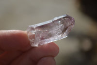 Natural Smokey Amethyst Crystals  x 35 From Chiredzi, Zimbabwe