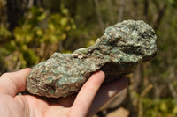 Natural Green Emeralds In Mica Schist Matrix Free Forms  x 3 From Sandawana, Zimbabwe - TopRock