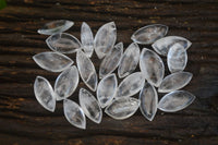 Polished Clear Rock Crystal Angel Tears  x 22 From Madagascar - Toprock Gemstones and Minerals 