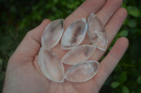 Polished Clear Rock Crystal Angel Tears  x 22 From Madagascar - Toprock Gemstones and Minerals 