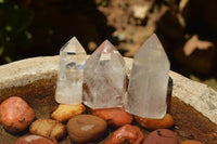 Polished Clear Quartz Crystal Points x 24 From Madagascar - TopRock