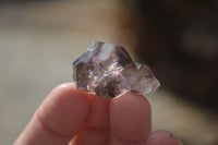 Natural Smokey Amethyst Crystals  x 35 From Chiredzi, Zimbabwe