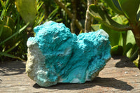 Natural Bright Blue Botryoidal Chrysocolla Specimens x 2 From Lupoto, Congo - TopRock