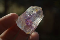 Polished Mini Window Amethyst Points x 20 From Ankazobe, Madagascar