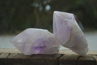 Natural Large Jacaranda Amethyst Crystals  x 6 From Zambia - Toprock Gemstones and Minerals 