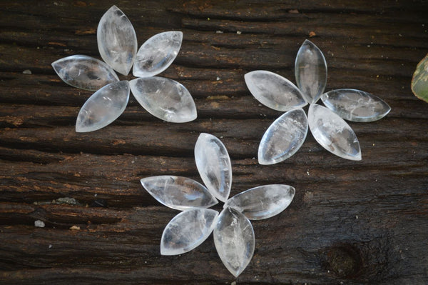 Polished Clear Rock Crystal Angel Tears  x 22 From Madagascar - Toprock Gemstones and Minerals 