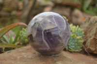 Polished Smokey Amethyst Spheres  x 2 From Madagascar - TopRock