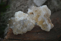 Natural Small Golden Lemonite / Limonite  Quartz Clusters  x 35 From Zambia - Toprock Gemstones and Minerals 