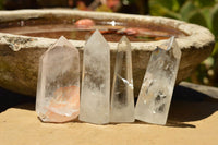 Polished Clear Quartz Crystal Points x 24 From Madagascar - TopRock