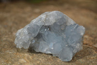 Natural Blue Celestite Crystal Specimens  x 6 From Sakoany, Madagascar