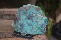 Natural Rough Shattuckite & Chrysocolla Specimens  x 3 From Kaokoveld, Namibia - Toprock Gemstones and Minerals 