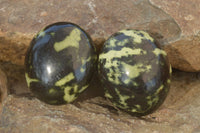 Polished  Spotted Leopard Stone Gallets  x 6 From Zimbabwe